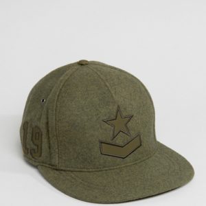 Diesel Wool Baseball Cap